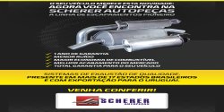 Novidade! Agora na Scherer voc&ecirc; encontra a Linha de Escapamento Pioneiro 