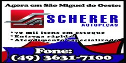 Inaugura amanh&atilde; (02/07) a mais nova loja Scherer Autope&ccedil;as!