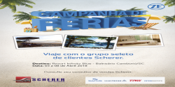 Campanha de F&eacute;rias Scherer no Resort Infinity Blue 