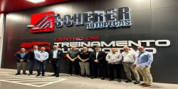Scherer Autope&ccedil;as recebe executivos globais e sul-americanos da MAHLE para fortalecer parceria estra