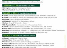 Calend&aacute;rio IGVs desse m&ecirc;s