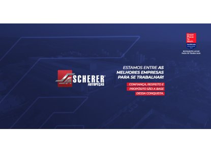 Scherer conquista certifica&ccedil;&atilde;o Great Place To Work&reg; 