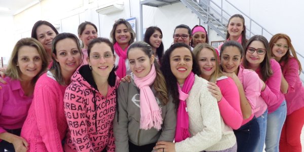 O outubro &eacute; rosa em Caxias do Sul