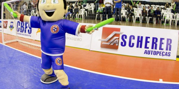 Amistoso Internacional  de Futsal com patroc&iacute;nio Scherer