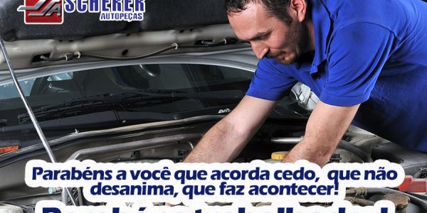 Parab&eacute;ns trabalhador!