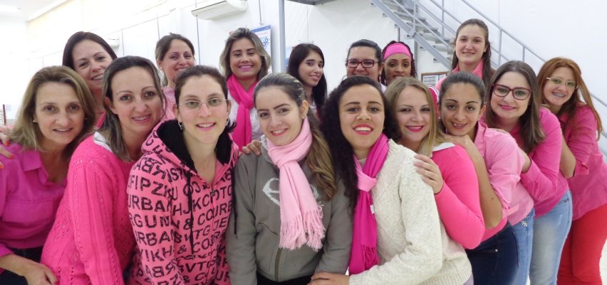 O outubro &eacute; rosa em Caxias do Sul