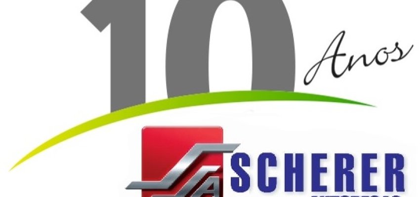 Filial SCHERER Conc&oacute;rdia completa 10 anos